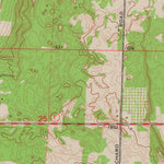 United States Geological Survey Bryant, WI (1973, 24000-Scale) digital map