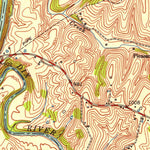 United States Geological Survey Bryantsville, KY (1950, 24000-Scale) digital map