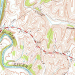 United States Geological Survey Bryantsville, KY (1952, 24000-Scale) digital map