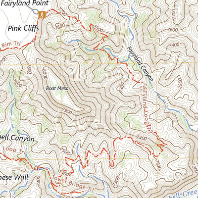 United States Geological Survey Bryce Canyon, UT (2023, 24000-Scale) digital map