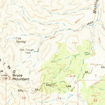 United States Geological Survey Bryce Mountain, AZ (1962, 62500-Scale) digital map