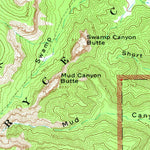 United States Geological Survey Bryce Point, UT (1966, 24000-Scale) digital map