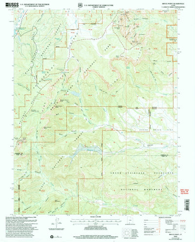 United States Geological Survey Bryce Point, UT (2002, 24000-Scale) digital map