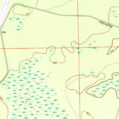 United States Geological Survey Bryceville, FL (1964, 24000-Scale) digital map