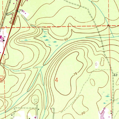 United States Geological Survey Bryceville, FL (1964, 24000-Scale) digital map