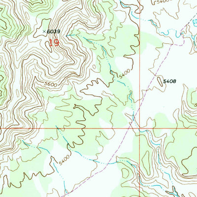 United States Geological Survey Bryson Canyon, UT (1970, 24000-Scale) digital map