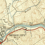 United States Geological Survey Bryson City, NC (1941, 24000-Scale) digital map
