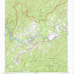 United States Geological Survey Bryson City, NC (1961, 24000-Scale) digital map
