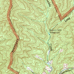 United States Geological Survey Bryson City, NC (1961, 24000-Scale) digital map