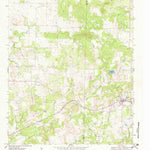 United States Geological Survey Bryson, TX (1964, 24000-Scale) digital map