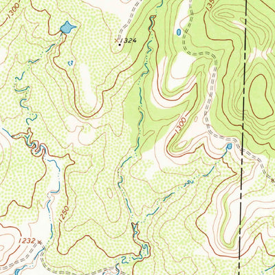United States Geological Survey Bryson, TX (1964, 24000-Scale) digital map