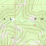 United States Geological Survey Bubbling Springs, MT (1967, 24000-Scale) digital map