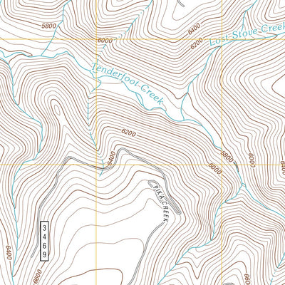 United States Geological Survey Bubbling Springs, MT (2011, 24000-Scale) digital map