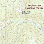 United States Geological Survey Bubbling Springs, MT (2020, 24000-Scale) digital map
