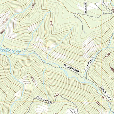 United States Geological Survey Bubbling Springs, MT (2020, 24000-Scale) digital map
