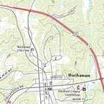 United States Geological Survey Buchanan, GA (2020, 24000-Scale) digital map