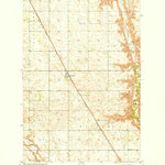 United States Geological Survey Buchanan, ND (1952, 24000-Scale) digital map