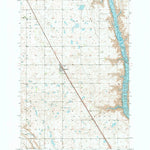 United States Geological Survey Buchanan, ND (1990, 24000-Scale) digital map