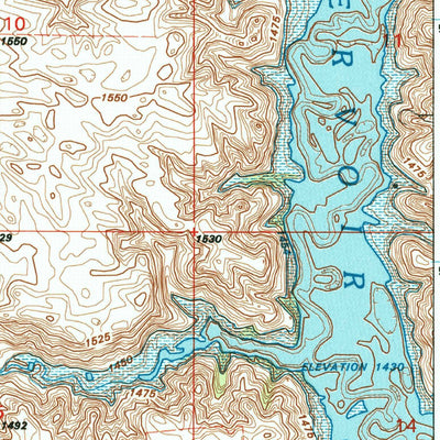 United States Geological Survey Buchanan, ND (1990, 24000-Scale) digital map