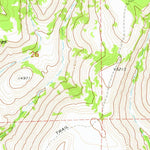 United States Geological Survey Buchanan, OR (1973, 24000-Scale) digital map