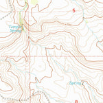 United States Geological Survey Buchanan, OR (1999, 24000-Scale) digital map