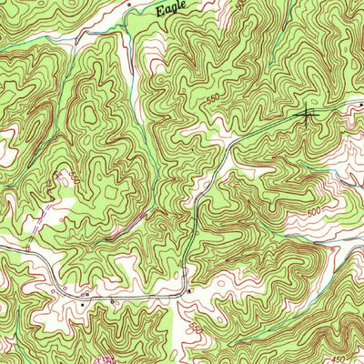 United States Geological Survey Buchanan, TN-KY (1950, 24000-Scale) digital map