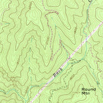 United States Geological Survey Buchanan, VA (1961, 24000-Scale) digital map
