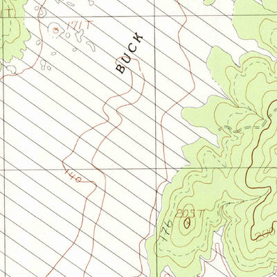 United States Geological Survey Buck Bay, TX (1984, 24000-Scale) digital map