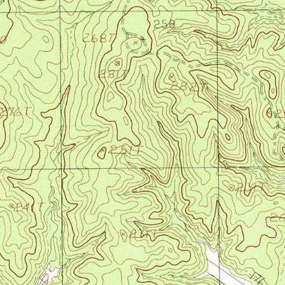 United States Geological Survey Buck Bay, TX (1984, 24000-Scale) digital map