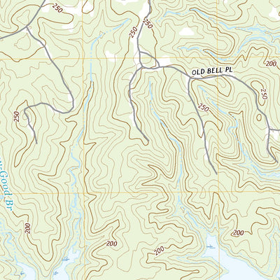United States Geological Survey Buck Bay, TX (2019, 24000-Scale) digital map