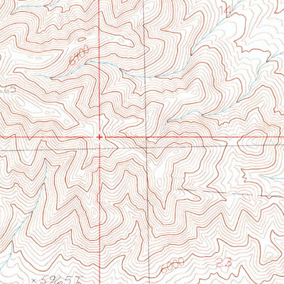 United States Geological Survey Buck Brush Spring, NV (1988, 24000-Scale) digital map