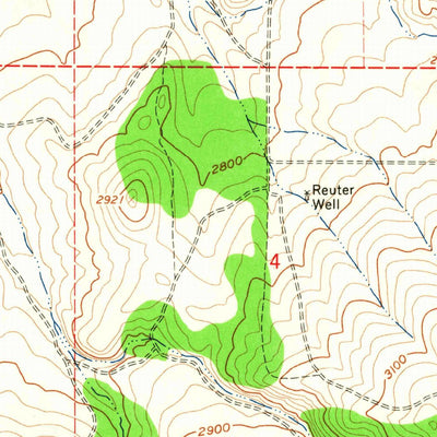 United States Geological Survey Buck Butte, OR (1963, 24000-Scale) digital map