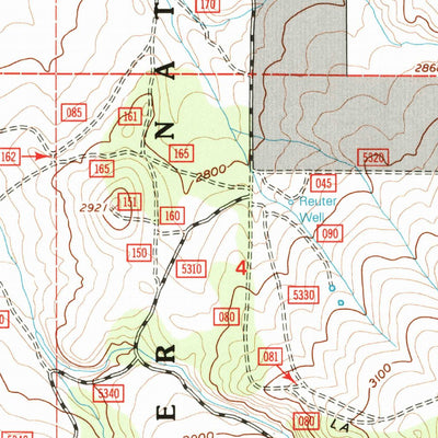 United States Geological Survey Buck Butte, OR (1992, 24000-Scale) digital map