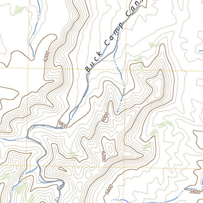 United States Geological Survey Buck Camp Canyon, UT (2023, 24000-Scale) digital map