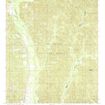 United States Geological Survey Buck Creek, AL (1987, 24000-Scale) digital map