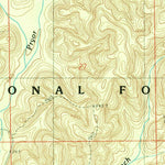 United States Geological Survey Buck Creek, AL (1987, 24000-Scale) digital map