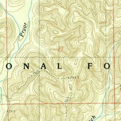 United States Geological Survey Buck Creek, AL (1987, 24000-Scale) digital map