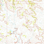 United States Geological Survey Buck Creek, WY (1971, 24000-Scale) digital map