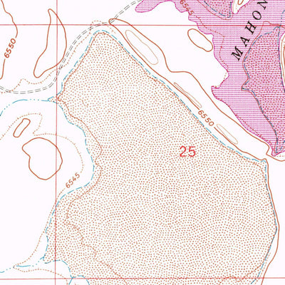 United States Geological Survey Buck Draw, WY (1960, 24000-Scale) digital map