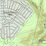 United States Geological Survey Buck Hill Falls, PA (1994, 24000-Scale) digital map