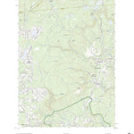 United States Geological Survey Buck Hill Falls, PA (2023, 24000-Scale) digital map