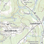United States Geological Survey Buck Hill Falls, PA (2023, 24000-Scale) digital map