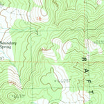 United States Geological Survey Buck Hollow, UT-ID (1990, 24000-Scale) digital map