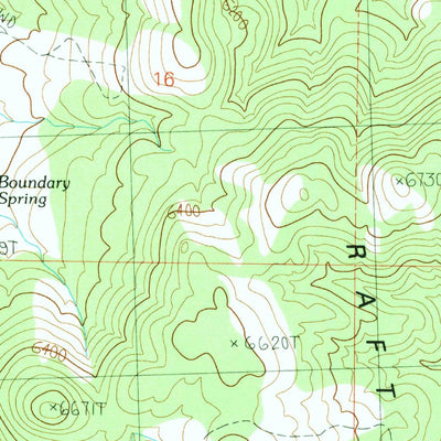 United States Geological Survey Buck Hollow, UT-ID (1990, 24000-Scale) digital map