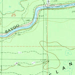 United States Geological Survey Buck Island, MS-LA (1988, 24000-Scale) digital map