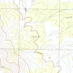 United States Geological Survey Buck Mountain East, NV (1990, 24000-Scale) digital map