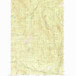 United States Geological Survey Buck Mountain, WA (1989, 24000-Scale) digital map