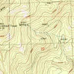United States Geological Survey Buck Mountain, WA (1989, 24000-Scale) digital map