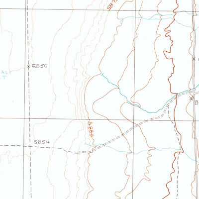 United States Geological Survey Buck Mountain West, NV (1990, 24000-Scale) digital map