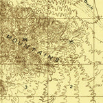United States Geological Survey Buck Mountains, AZ (1927, 48000-Scale) digital map